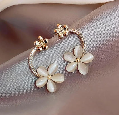 Floral Motif Earrings