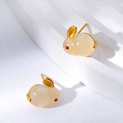 Rabbit Charm Earrings