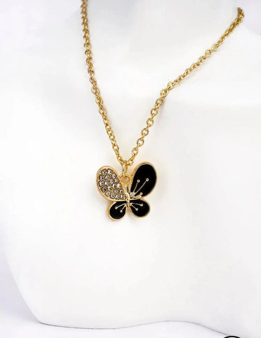 Butterfly Pendant Necklace